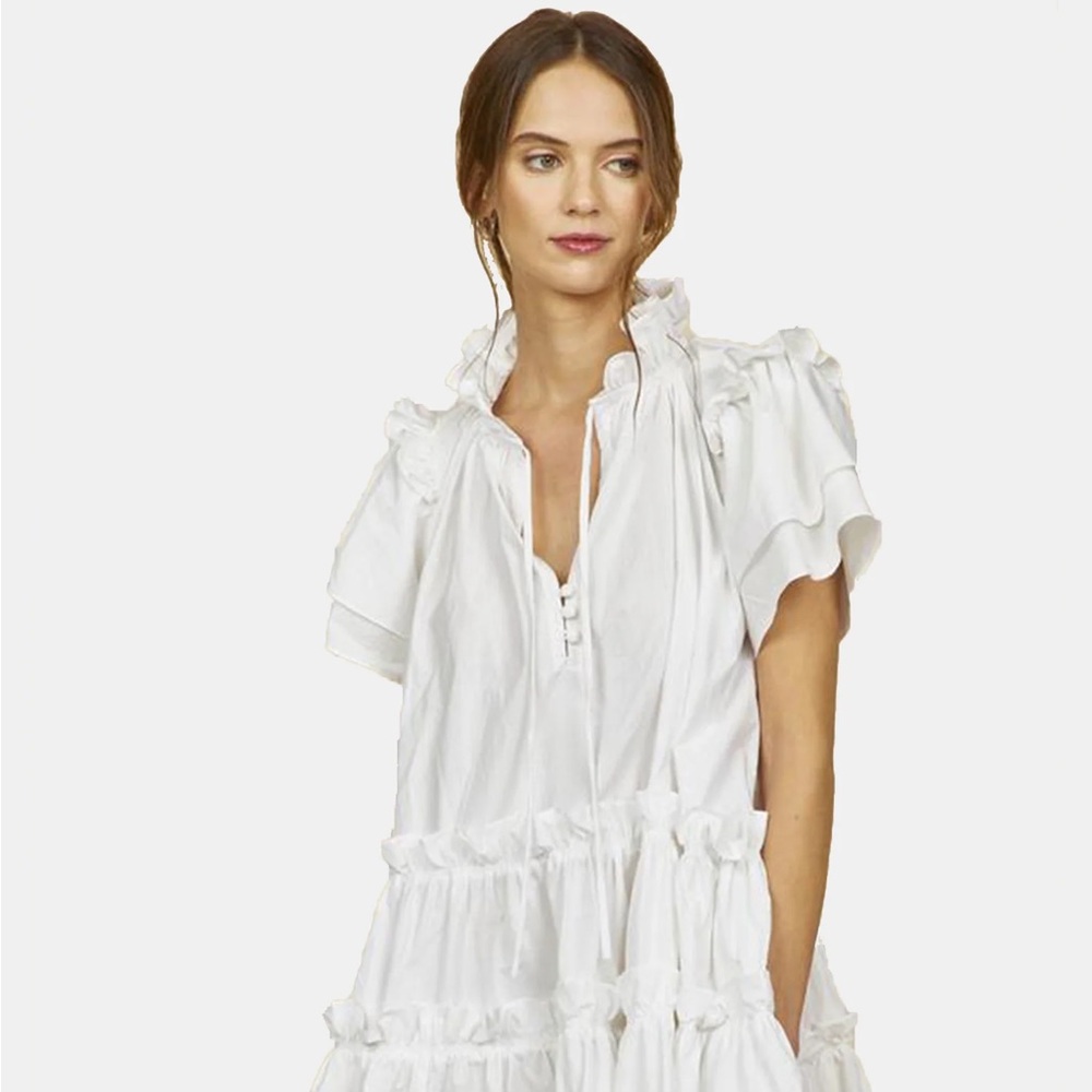Hunter Bell “Merritt Dress” White Size XS